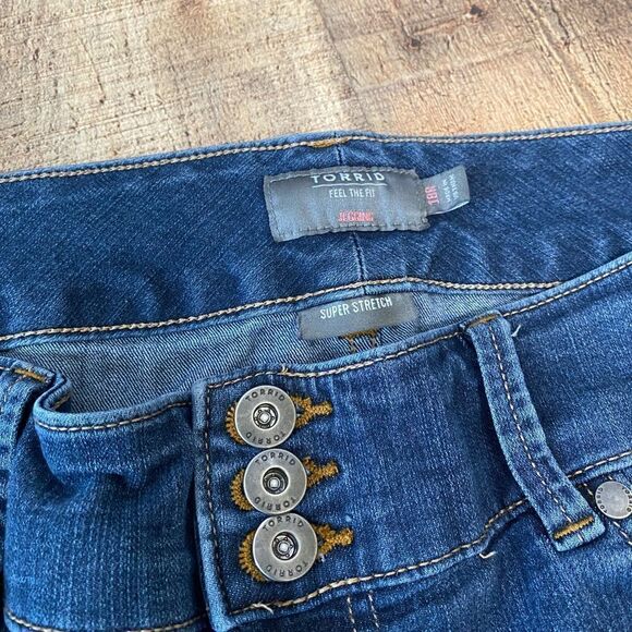 Torrid Jegging Skinny Super Soft High-Rise Jean size 18R - Picture 13 of 14